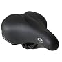 Sunlite Cloud-9 Bicycle Suspension Comfort Saddle, Comfort Gel Men's, Black Emerald