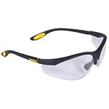 Dewalt DPG58-11C Reinforcer Clear Anti-Fog Protective Safety Glasses with Rubber Temple Pads ~ DEWALT