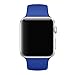 Apple Watch Band, Perman Sports Comfort Smooth Silicone Replacement Smart Watch Bracelet Strap Band Watchband for Apple Watch 42mm Blue