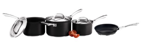 Circulon Infinite Hard Anodised Cookware Saucepan 4 Piece Set