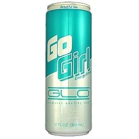 16 Pack - Go Girl Glo Energy Drink - 12oz.