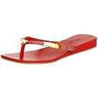 Miss Me Women's Sparkle Raven Flip Flop