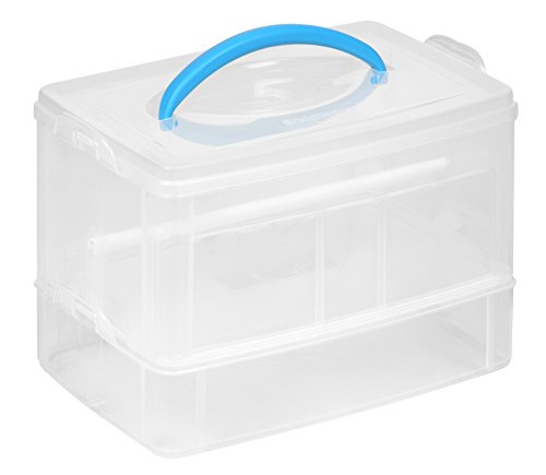 Snapware Snap 'N Stack Ribbon Dispenser, 6.6-Inch by 9.8-Inch