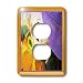 Susan Brown Designs Halloween - Holiday Themes - Halloween Doll - Light Switch Covers - 2 plug outlet cover