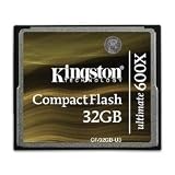 Kingston Digital CompactFlash Ultimate 600x 32 GB Flash Drive CF/32GB-U3