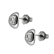 Sterling Silver Cowboy Hat Stud Earrings