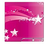 Pink Star Skin for Sony Playstation 3 Slim Console