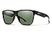 Smith Lowdown XL 2 Chromapop Polarized Sunglasses, Matte Black, Chromapop Polarized Gray Green