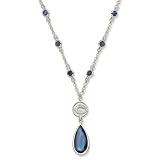 Chicago Bears Crystal Logo Necklace