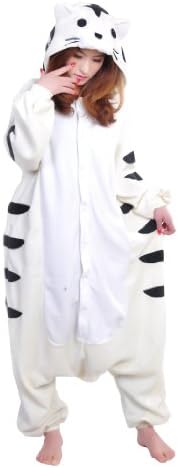TEE Costumes Unisex Adult White Tiger (Small)
