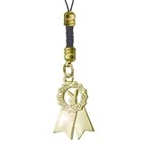 Playboy Phone Charm Ribbon with Bunny Head - Gold