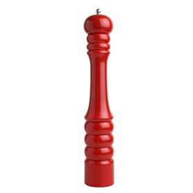 T&G Capstan Pepper Mill - Red Hevea 405 mm