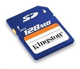 Kingston 128 MB Secure Digital Memory Card (SD/128) (Retail Package)
