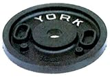 York Calibrated Olympic Plate - Black 15 kg