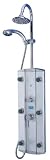 AQUA Aluminum Shower Massage Panel 6 Jets 7023