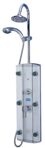 AQUA Aluminum Shower Massage Panel 6 Jets 7023