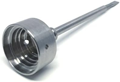Grade 2 Titanium Long Carb Cap 18mm