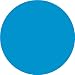 Electric Blue Dot Wall Pops Set of 10