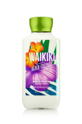 Waikiki Beach Lotion Shea & Vitamin E Body Lotion 8 Fl Oz Bath and Body Works