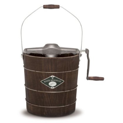 White Mountain NDWM1MH411 Hand Crank Ice Cream Maker-4-qt