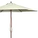 Natural Market Umbrella - 8ft.
