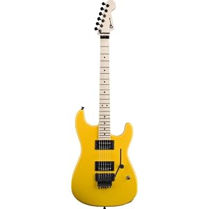 Click here to buy Charvel� San Dimas� Style 1 2H - Taxi Cab Yellow 6-string Electric Guitar with Deluxe Gig Bag.