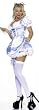 1st Fantasies Sassy Over the Knee Stockings with Bow (Color Choices) ALL LEG AVE Stockings MUST GO