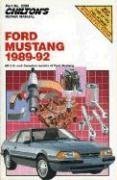 Ford Mustang, 1989-92 (Chilton's Repair Manual 