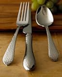 Hammered Antique Flatware 44Piece Service