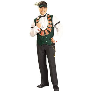 Card Dealer Adult Costume