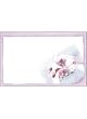 50 Memo/Enclosure/Floral/Gift Cards - Roses & lace (MC2060)