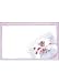 50 Memo/Enclosure/Floral/Gift Cards - Roses & lace (MC2060)