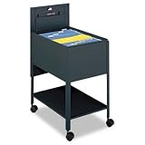 Extra-Deep Locking Mobile Tub 28-1/4h Black