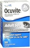 Ocuvite Eye Vitamin & Mineral Supplement, Adult 50+ Formula - 50 Gel Caps