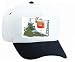 White Cap with trees, monorail, snow, alps, transportation, cartoon, animal