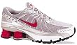 Wmns Nike Shox Turbo+ 7-Silver/Grey/red