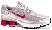 Wmns Nike Shox Turbo+ 7-Silver/Grey/red