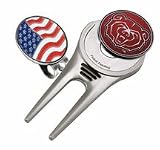 Southwest Missouri State Bears Divot Tool Hat Clip with Golf Ball Marker (Set of 2)