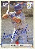 Jonas Hamlin, Stockton Ports - Brewers Affiliate Autographed Card