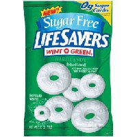 LifeSavers Sugar Free Hard Candy, Wint-O-Green - 2.75 Oz, 12 Packs by Life Savers