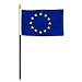 European Union Flag 4 x 6 inch