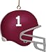 Alabama Crimson Tide Memory Company Team 3 inch Helmet Ornament (3 pack) NCAA College Athletics Fan Shop Sports Team Merchandise