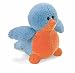 Plush Chatter Box Birds Blue Bird 4.5