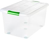 UPC 762016448084 product image for IRIS 6-Piece Store and Slide Storage Box, 61-Quart | upcitemdb.com