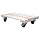 Vestil HDOS-1624-9 Solid Deck Hardwood Dolly with Hard Rubber Casters, 900 lbs Capacity, 24" Length x 16" Width x 5-1/2" Height