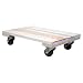 Vestil HDOS-1624-9 Solid Deck Hardwood Dolly with Hard Rubber Casters, 900 lbs Capacity, 24" Length x 16" Width x 5-1/2" Height