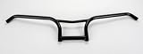 Skinz Protective Gear Riser Handlebars - 4in. - Black with Hooks RBH4-BK