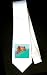 Party Decoration Necktie with cat, bicycle, animal, riding, family