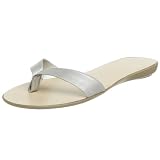  : Nine West Women's Kiscofun Sandal,Silver Leather,10 M