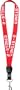 Original 2stoned� Schl�sselband Classic Logo in Rot